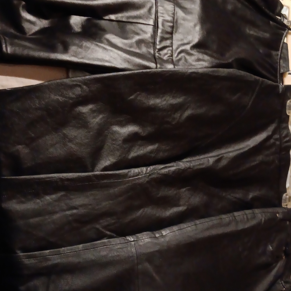 Leather lot